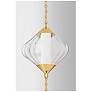 6_Corbett Lighting Fiorello Pendant Vintage Polished Brass more views