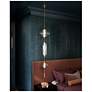 Corbett Lighting Fiorello Pendant Vintage Polished Brass