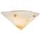 Corbett Lighting Geo Flush Mount Vintage Brass