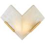 Corbett Lighting Geo Wall Sconce Vintage Brass