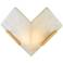 Corbett Lighting Geo Wall Sconce Vintage Brass