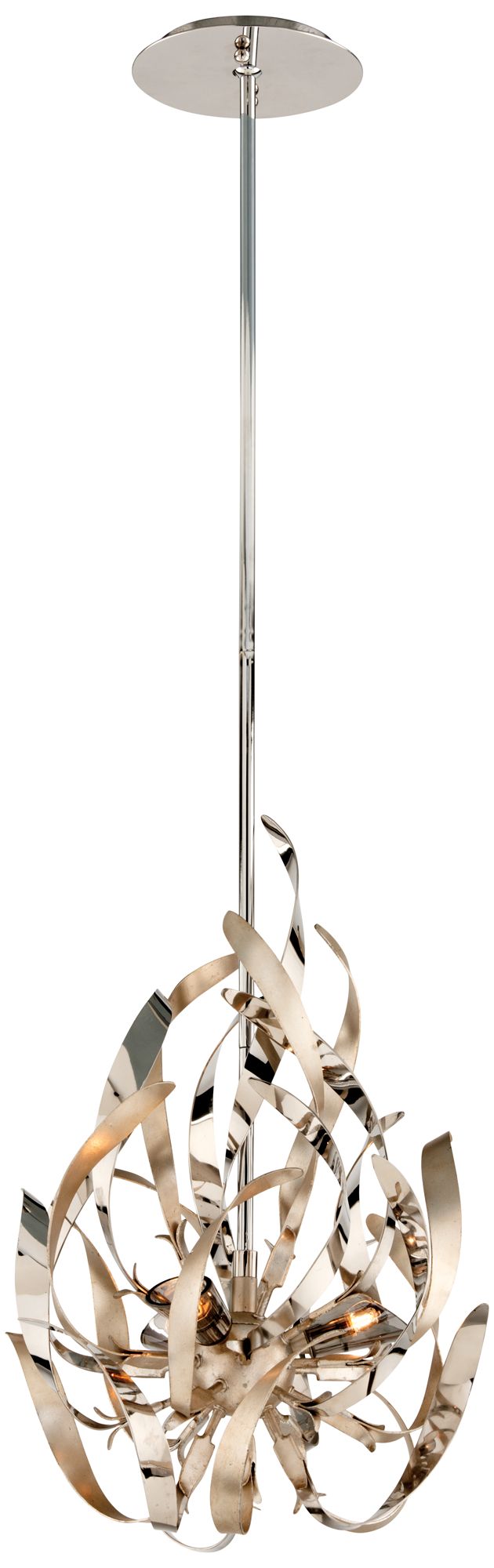 Corbett Lighting Graffiti Silver Collection