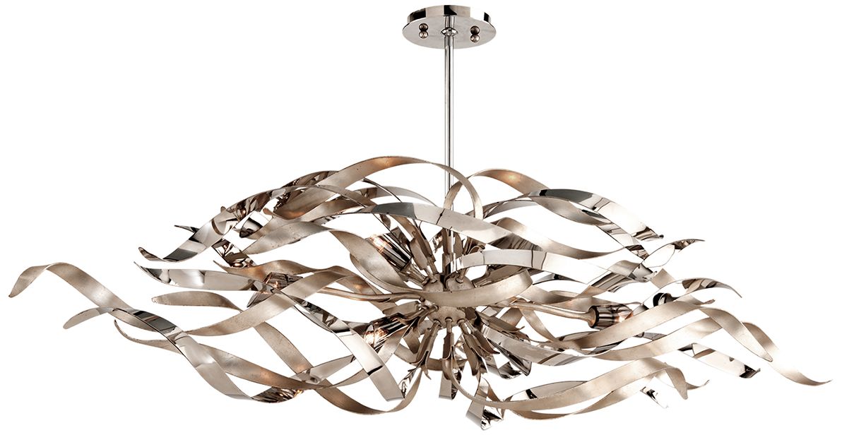 Corbett Lighting Graffiti Silver Collection