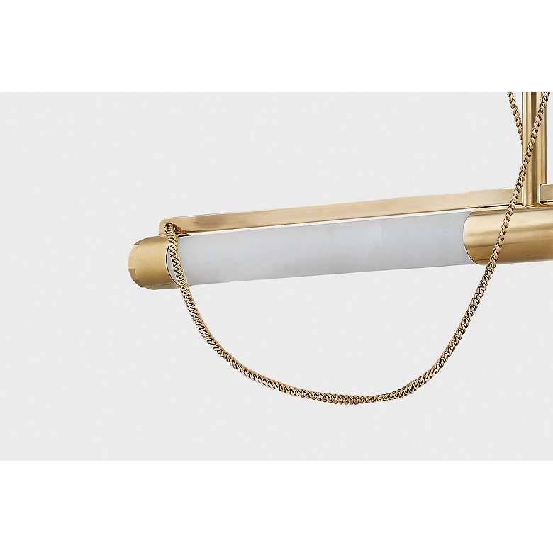 Image 2 Corbett Lighting Lariat 7.75" 2 Lt. Vintage Brass Linear more views