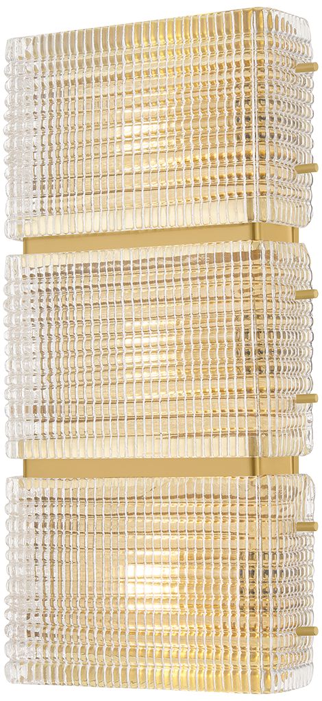 Image 2 Corbett Lighting Mav Wall Sconce Vintage Brass