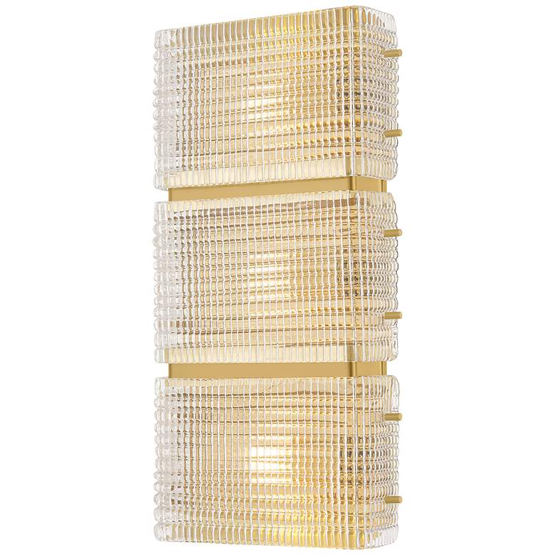 Image 1 Corbett Lighting Mav Wall Sconce Vintage Brass