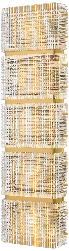 Image 2 Corbett Lighting Mav Wall Sconce Vintage Brass