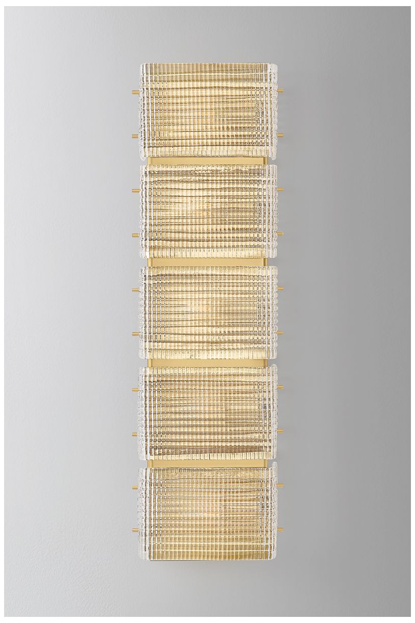 Corbett Lighting Mav Wall Sconce Vintage Brass