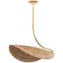 3_Corbett Lighting Medea 40" 4 Lt. Gold Leaf Linear
