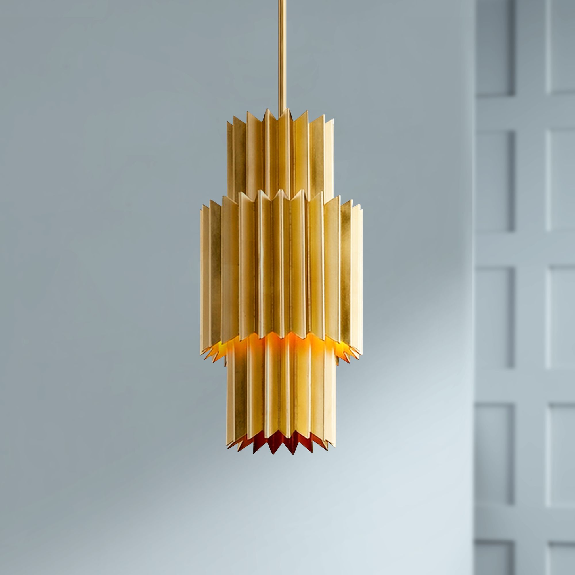 Corbett Lighting Moxy Gold Collection