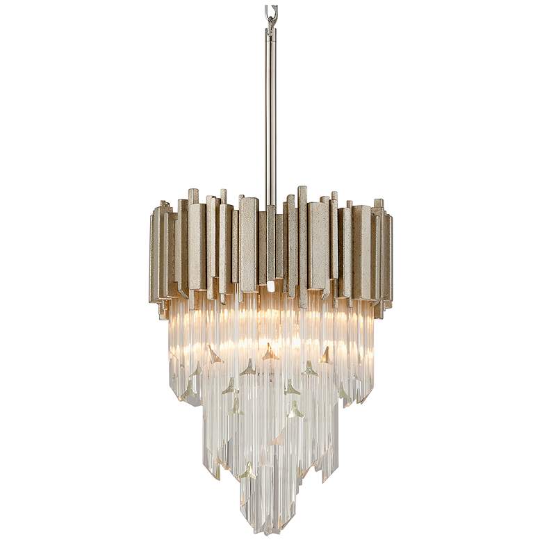 Image 1 Corbett Lighting Mystique 25.25 Inch Pendant Hand-Crafted Iron