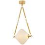 2_Corbett Lighting Solara Pendant Vintage Polished Brass