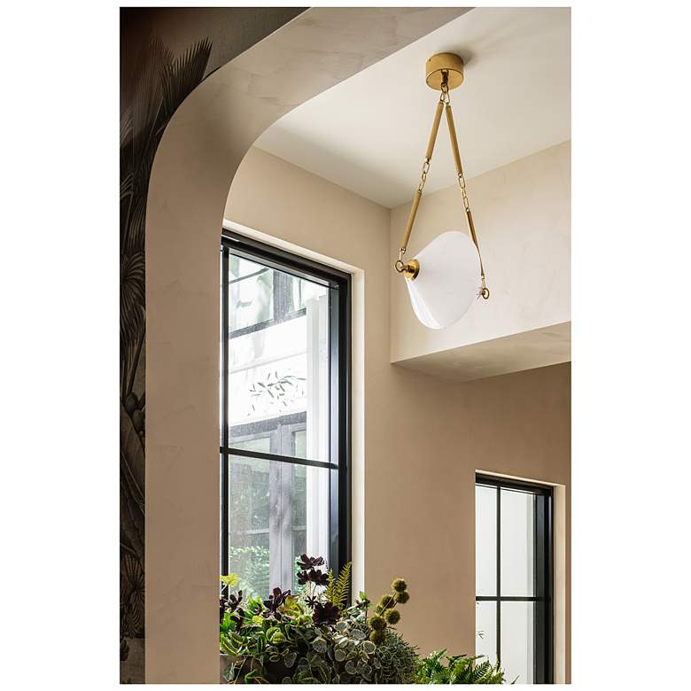 Image 3 Corbett Lighting Solara Pendant Vintage Polished Brass more views