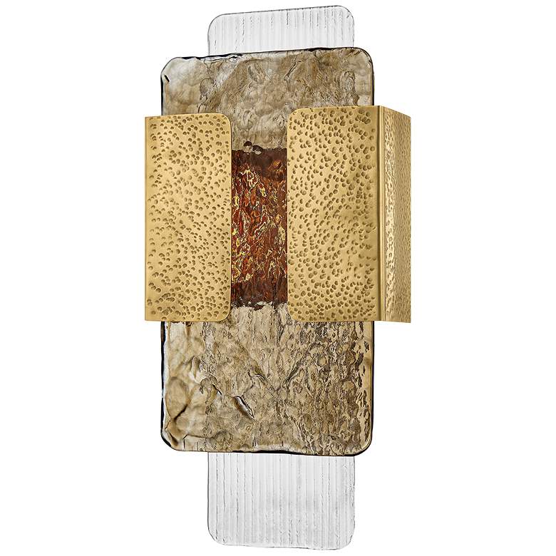 Image 1 Corbett Lighting Telluride Wall Sconce Vintage Brass