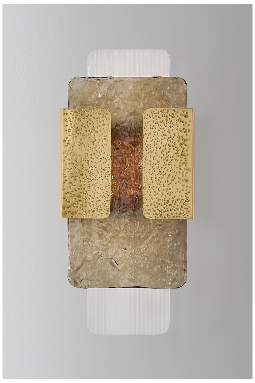 Image 5 Corbett Lighting Telluride Wall Sconce Vintage Brass more views