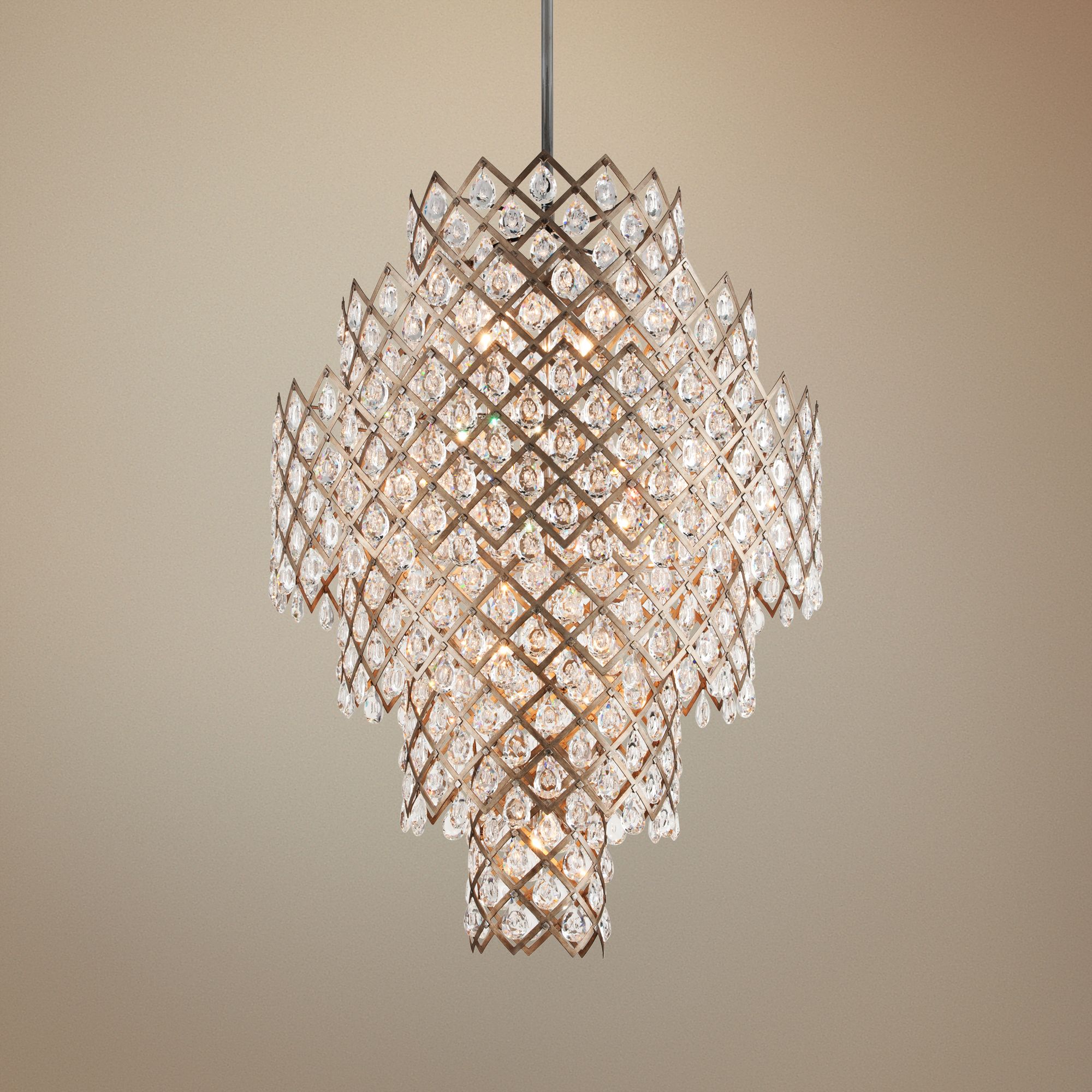 Corbett Lighting Tiara Bronze Collection