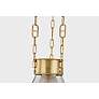 4_Corbett Lighting Tragus 14" 1 Lt. Vintage Brass Pendant more views