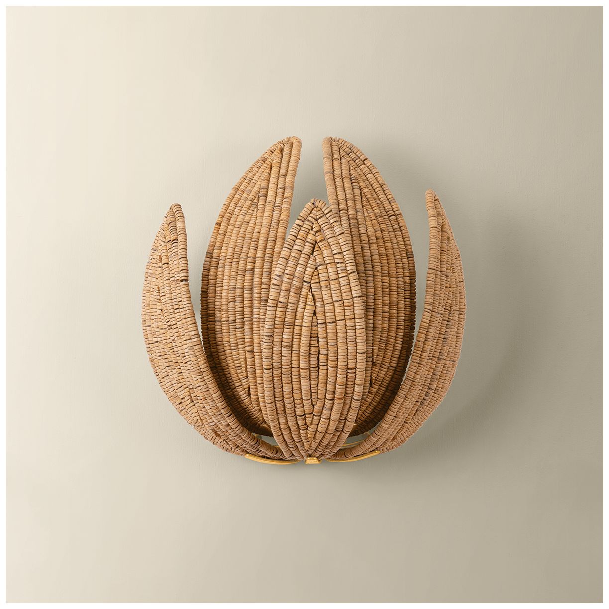 Image 4 Corbett Lighting Varanasi Wall Sconce Vintage Gold Leaf more views