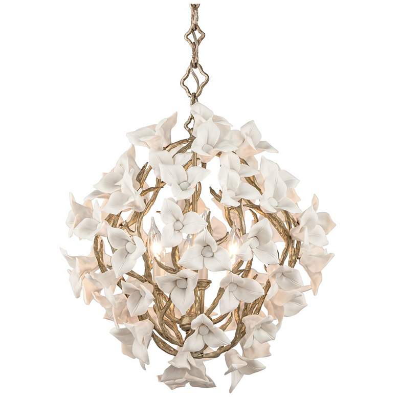 Image 2 Corbett Lily 18 1/2 inch Wide 4-Lt Pendant