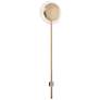 Corbett Moscato 41 3/4" High Gold Leaf LED Wall Sconce