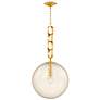 Thumbnail2 of Corbett Nessa 17 3/4" Wide Vintage Brass Pendant Light