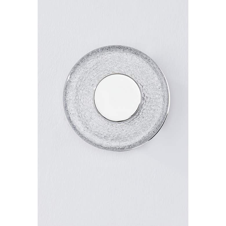 Image 4 Corbett Pearl 6In. Polished Nickel 1 Lt. Sconce more views
