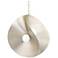 Corbett Peony 30" Wide Warm Silver Pendant Light