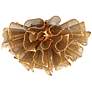 2_Corbett Pulse 23 1/4"W Gold Leaf 5-Light LED Ceiling Light