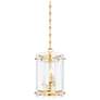 3_Corbett Rio 10 1/4" Wide Vintage Polished Brass Mini Pendant more views