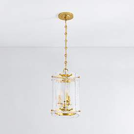 Image5 of Corbett Rio 10 1/4" Wide Vintage Polished Brass Mini Pendant more views