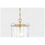Corbett Rio 10 1/4" Wide Vintage Polished Brass Mini Pendant
