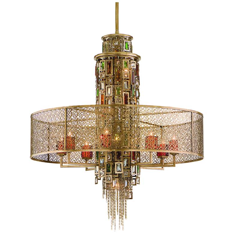 Image 1 Corbett Riviera Collection 13-Light Pendant Chandelier