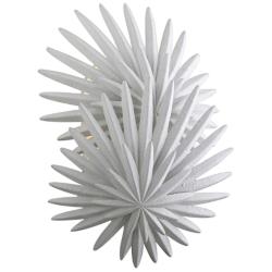 Corbett Savvy 17 1/4&quot; High Gesso White 2-Light Wall Sconce