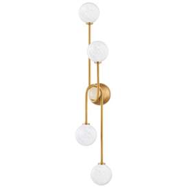 Image1 of Corbett-Standard Astro 6.75 in. Vintage Brass Wall Sconce