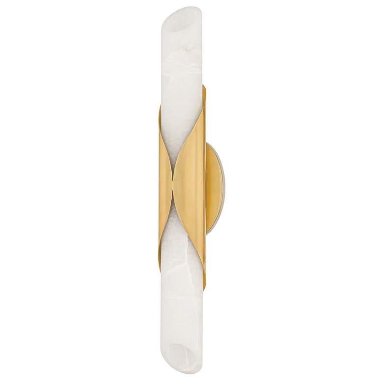 Image 1 Corbett-Standard Camilla 4.75 in. Vintage Polished Brass Wall Sconce