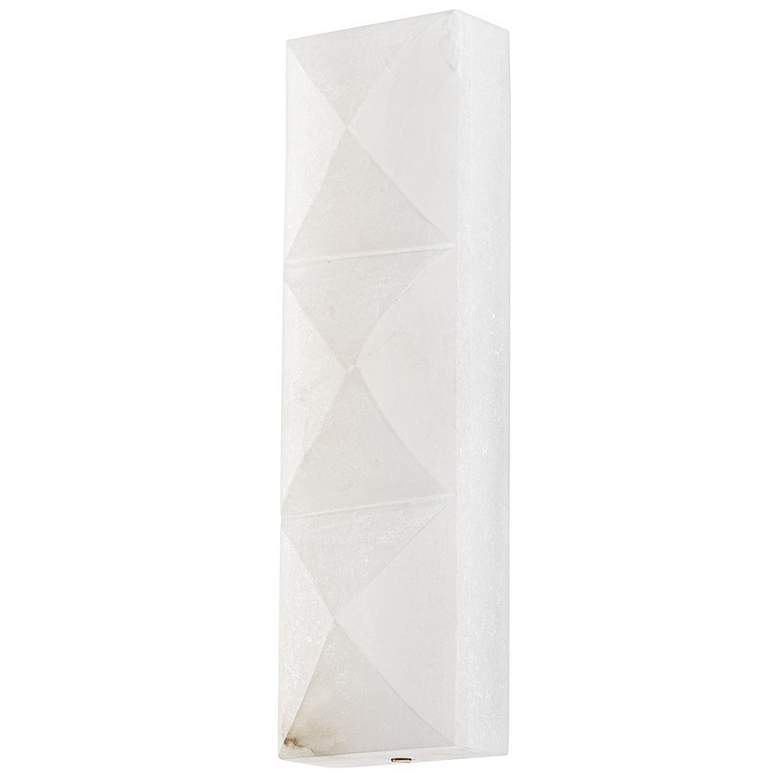 Image 1 Corbett-Standard Gypsum 5 in. Vintage Brass Wall Sconce