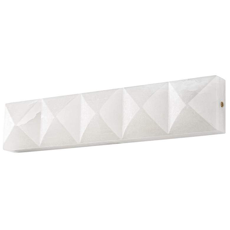 Image 1 Corbett-Standard Gypsum 5 in. Vintage Brass Wall Sconce