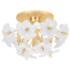 Corbett-Standard Hygea 20 in. Gold Leaf Flush Mount