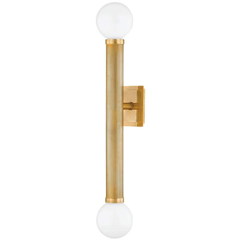 Image 3 Corbett-Standard Pienza 5.5 in. Vintage Brass Wall Sconce more views