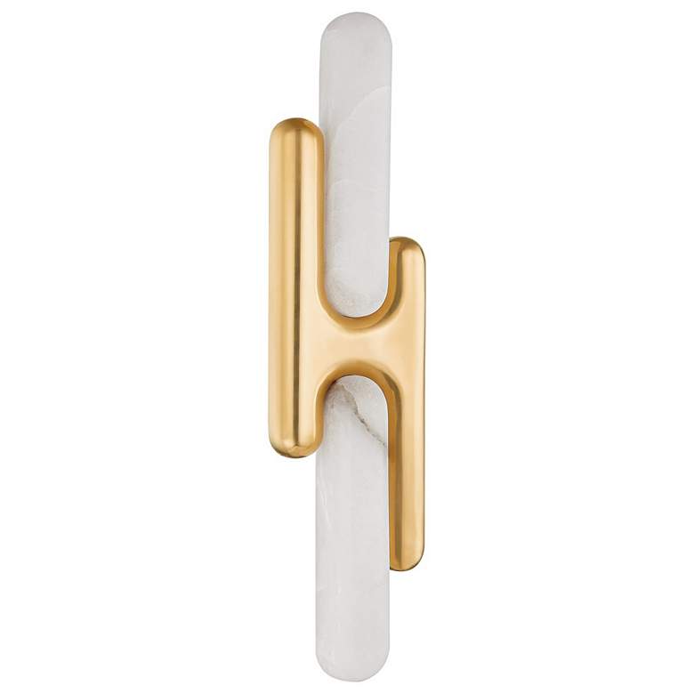 Image 1 Corbett-Standard Rosalba 6.5 in. Vintage Brass Wall Sconce