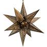 Corbett Star Of The East 30"W Old World Bronze Pendant Light