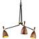 Corbett Utopia 39 1/2" Wide Acacia Wood 3-Light Modern LED Chandelier