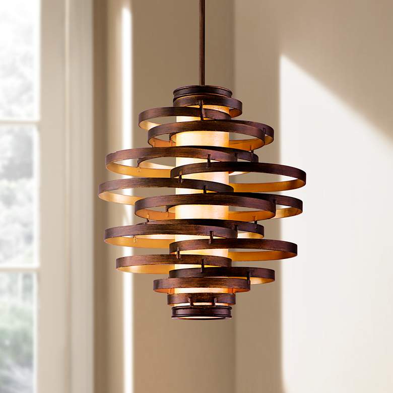 Image 1 Corbett Vertigo 23 inch Wide Contemporary Pendant Light