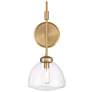 3_Corbin 1-Light Wall Sconce in Warm Brass more views