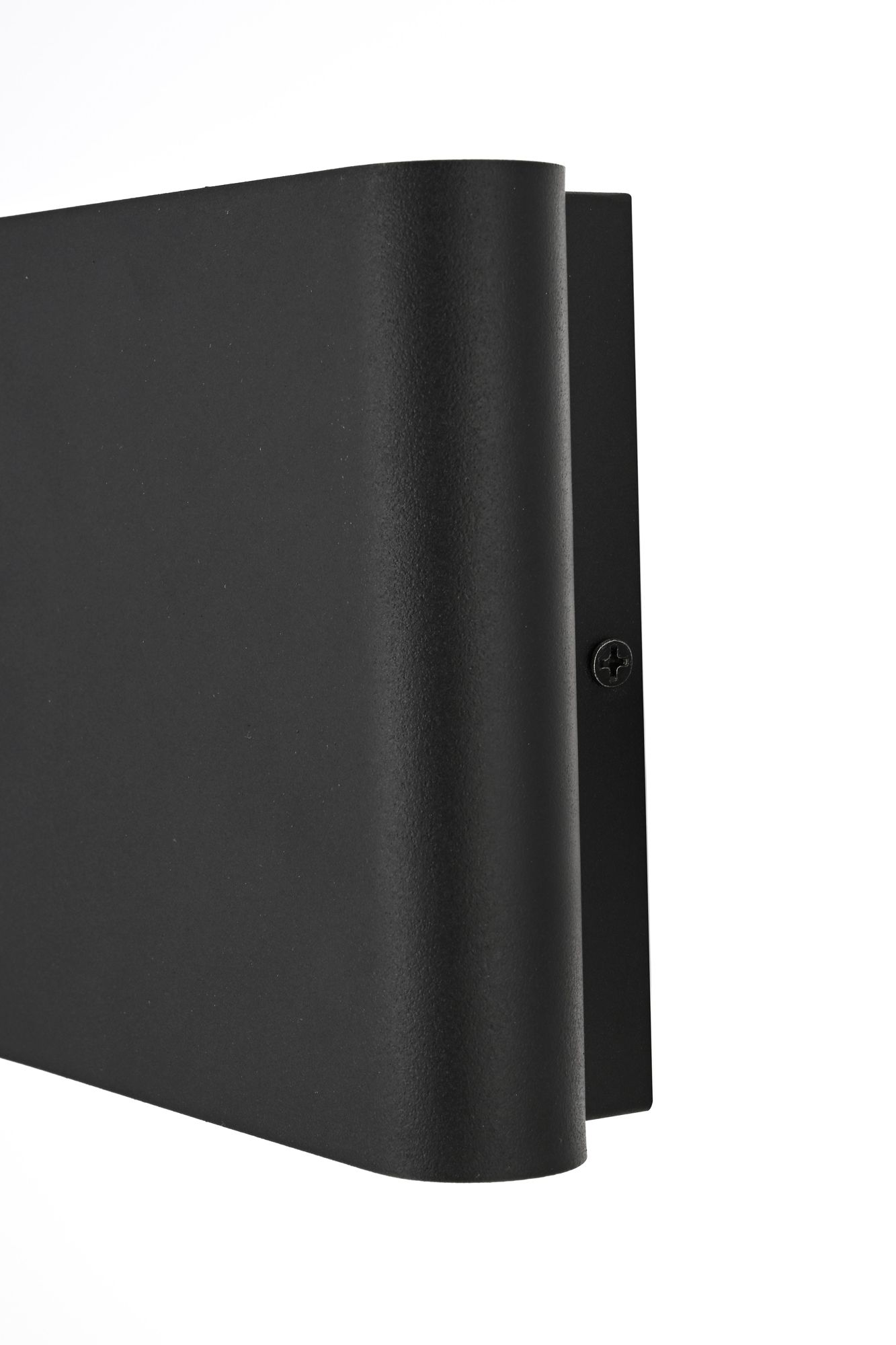 Corbin 5" High Black LED Outdoor Wall Light