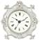 Corboux Ivory 5" Wide Table Clock