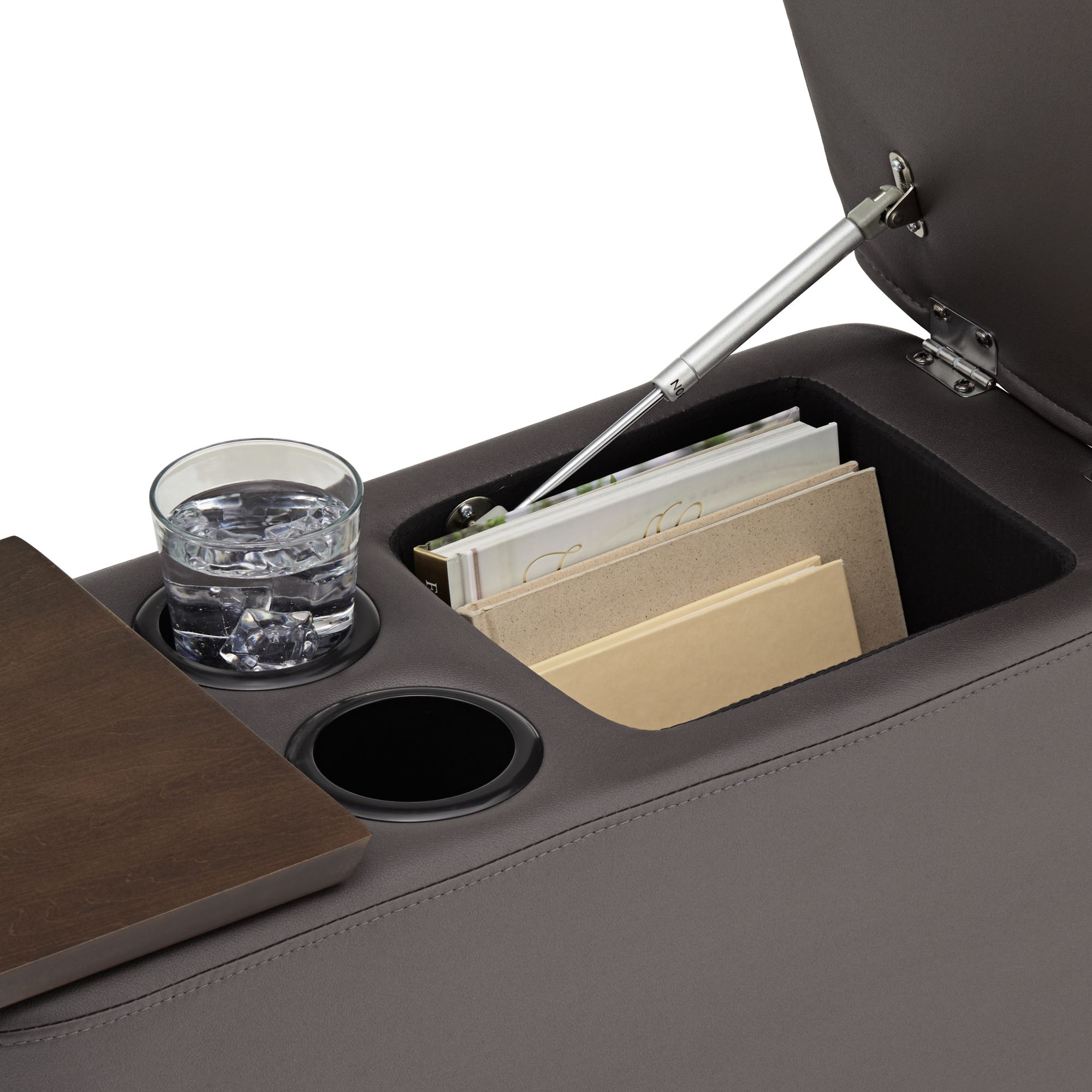 Image 5 Corcoran 27 1/2" Wide Charcoal Console Tables Set of 2 more views