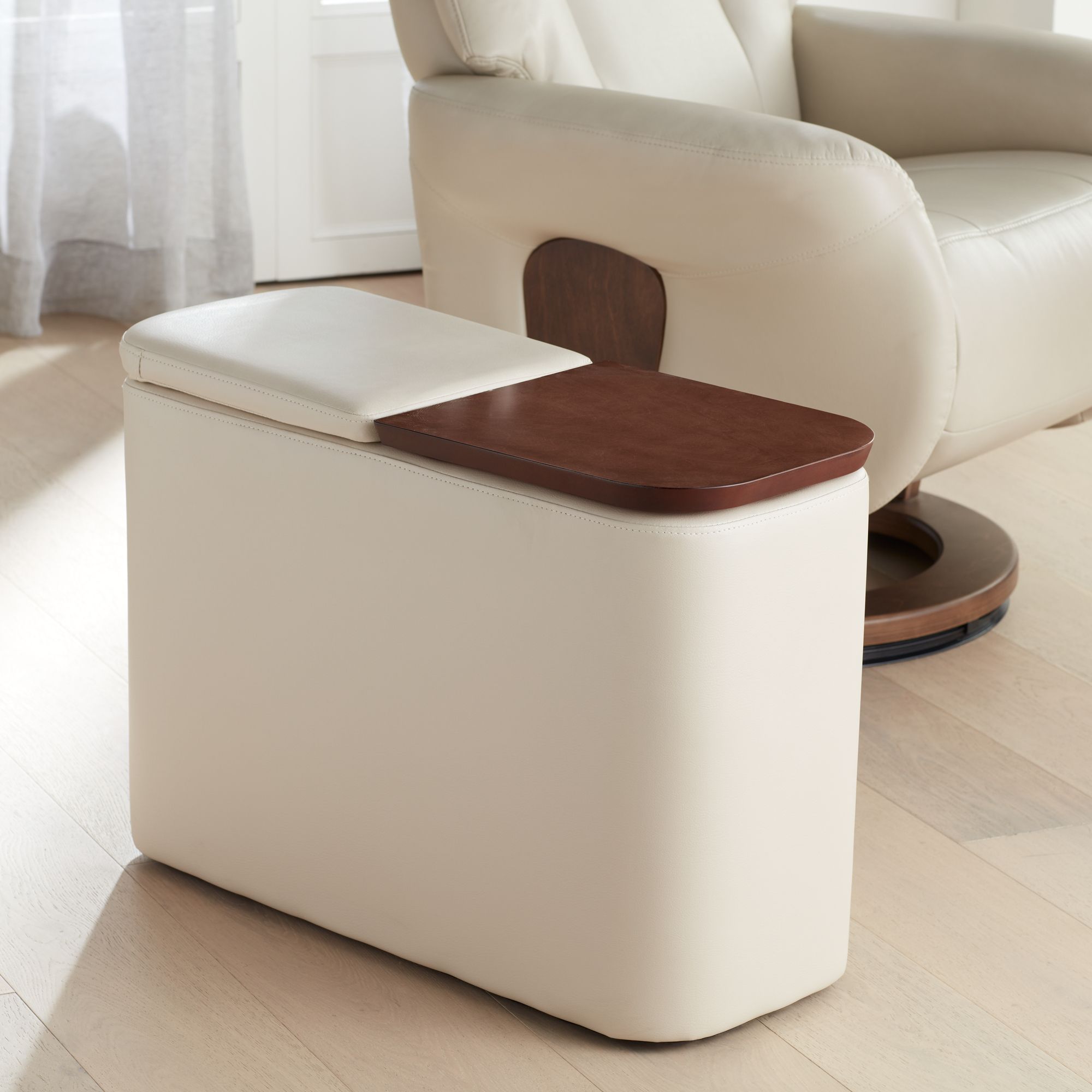 Corcoran 27 1/2" Wide Taupe Console Tables Set of 2