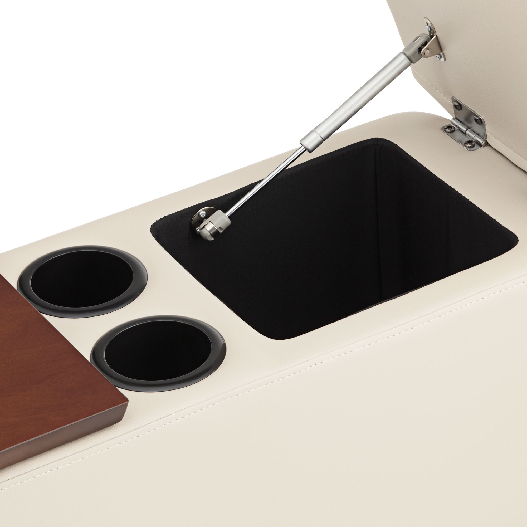 Image 4 Corcoran 27 1/2" Wide Taupe Console Tables Set of 2 more views