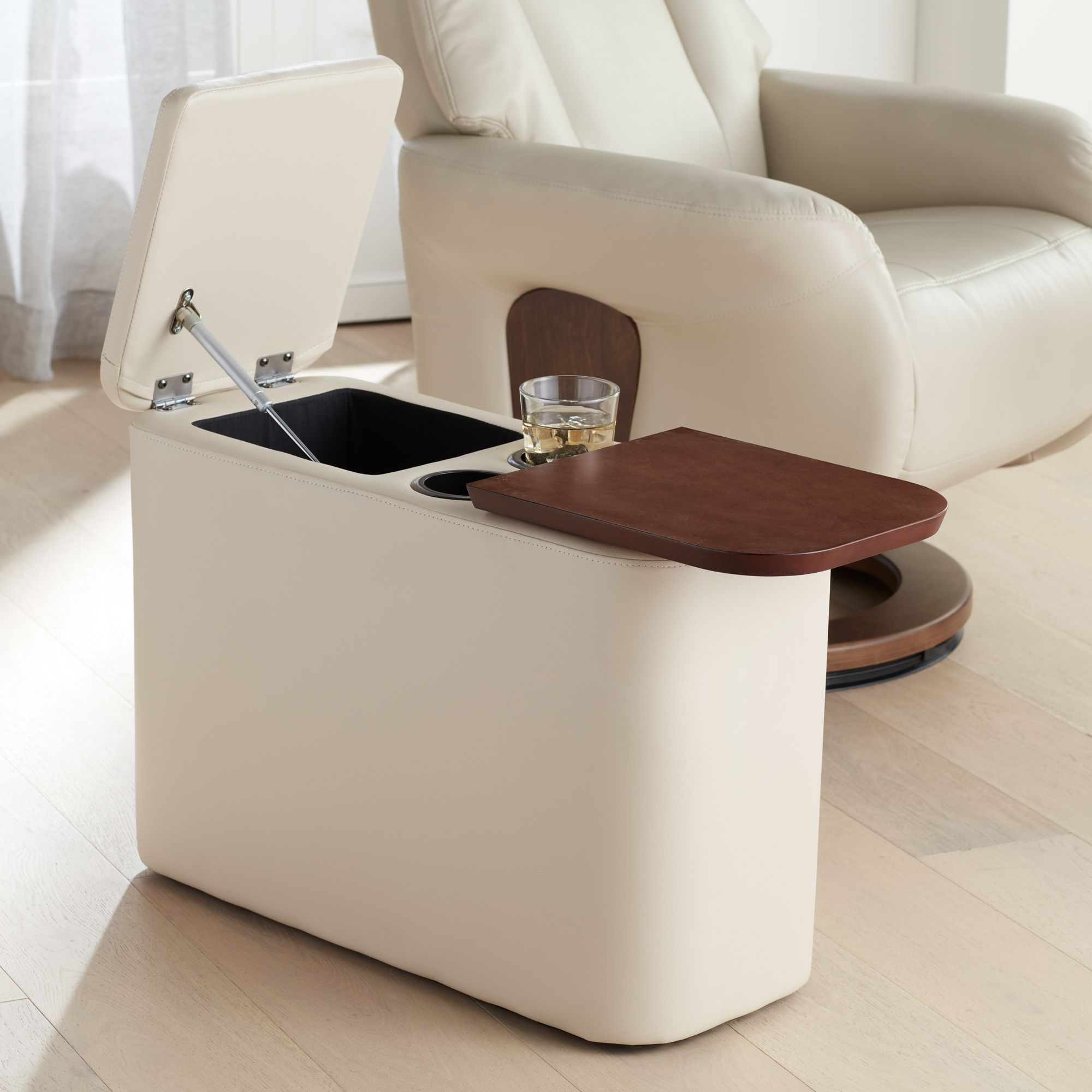 Image 6 Corcoran 27 1/2" Wide Taupe Console Tables Set of 2 more views